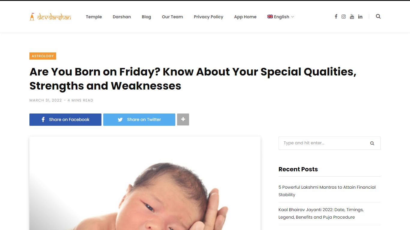 People born on Friday: Personality, Traits and special remedies